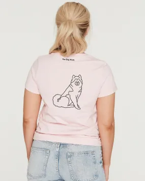 Alaskan Malamute Mum Illustration: Classic T-Shirt