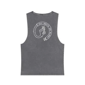 All Grits No Glory - Stonewash Tank Top - Unisex