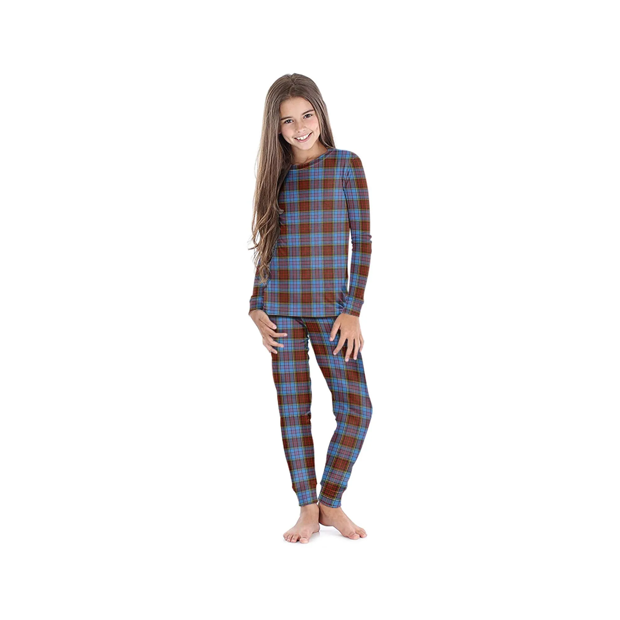 Anderson Modern Tartan Pajamas Family Set