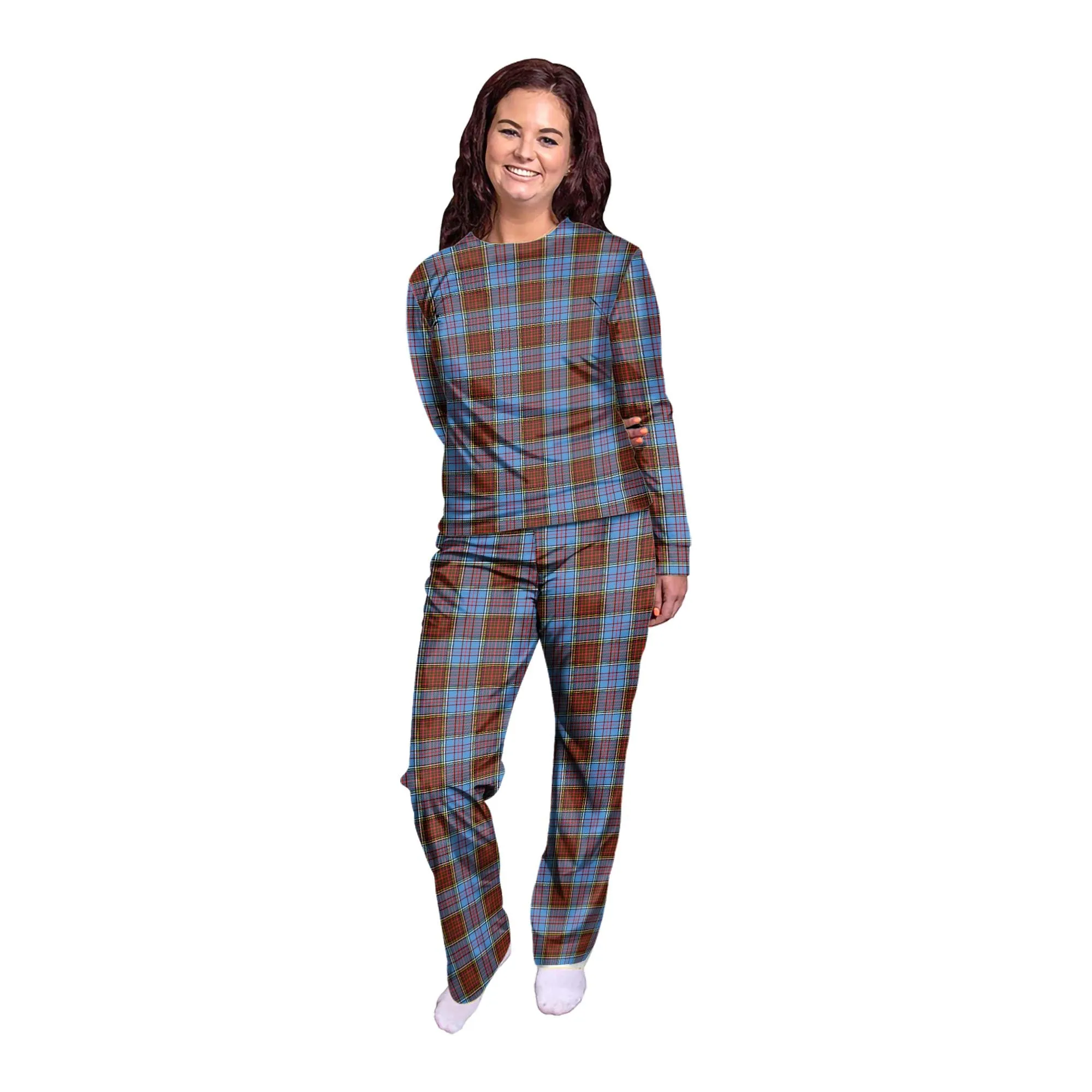 Anderson Modern Tartan Pajamas Family Set