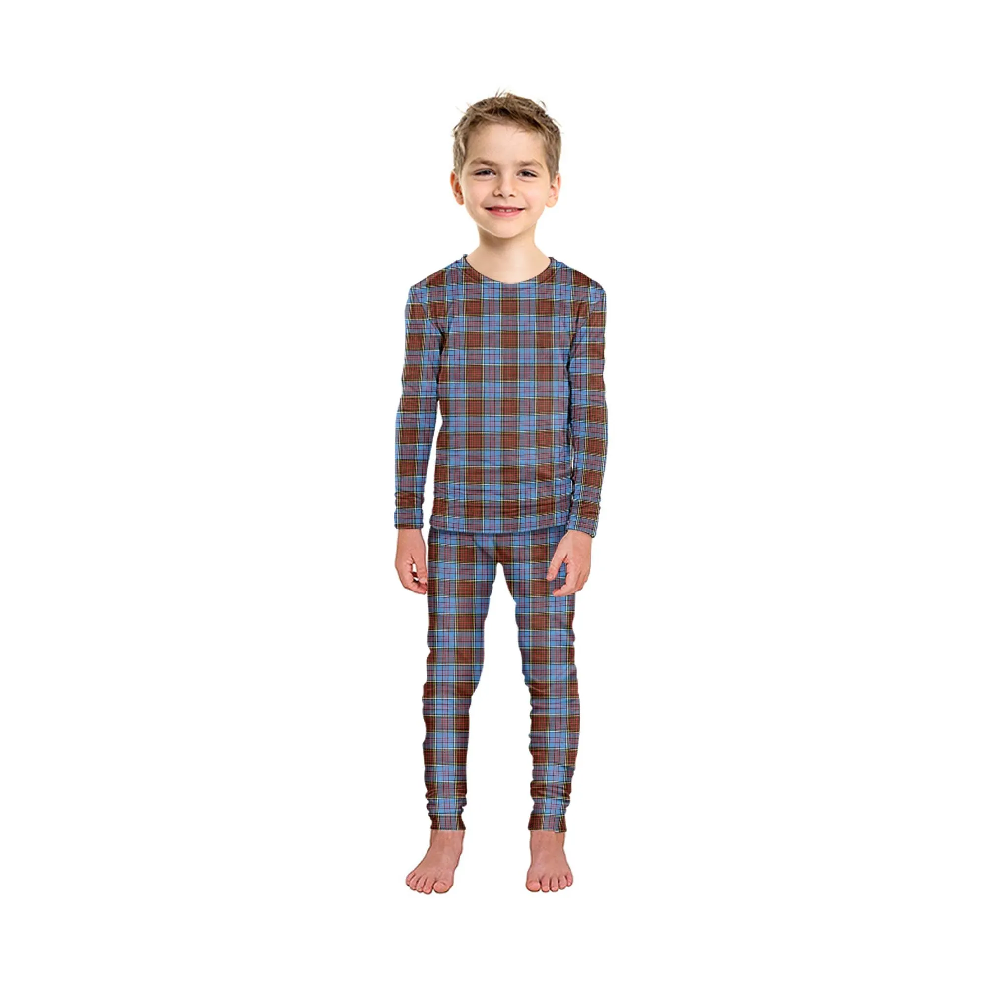 Anderson Modern Tartan Pajamas Family Set