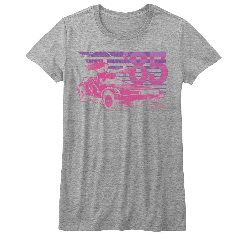 Back To The Future Car Juniors T-Shirt