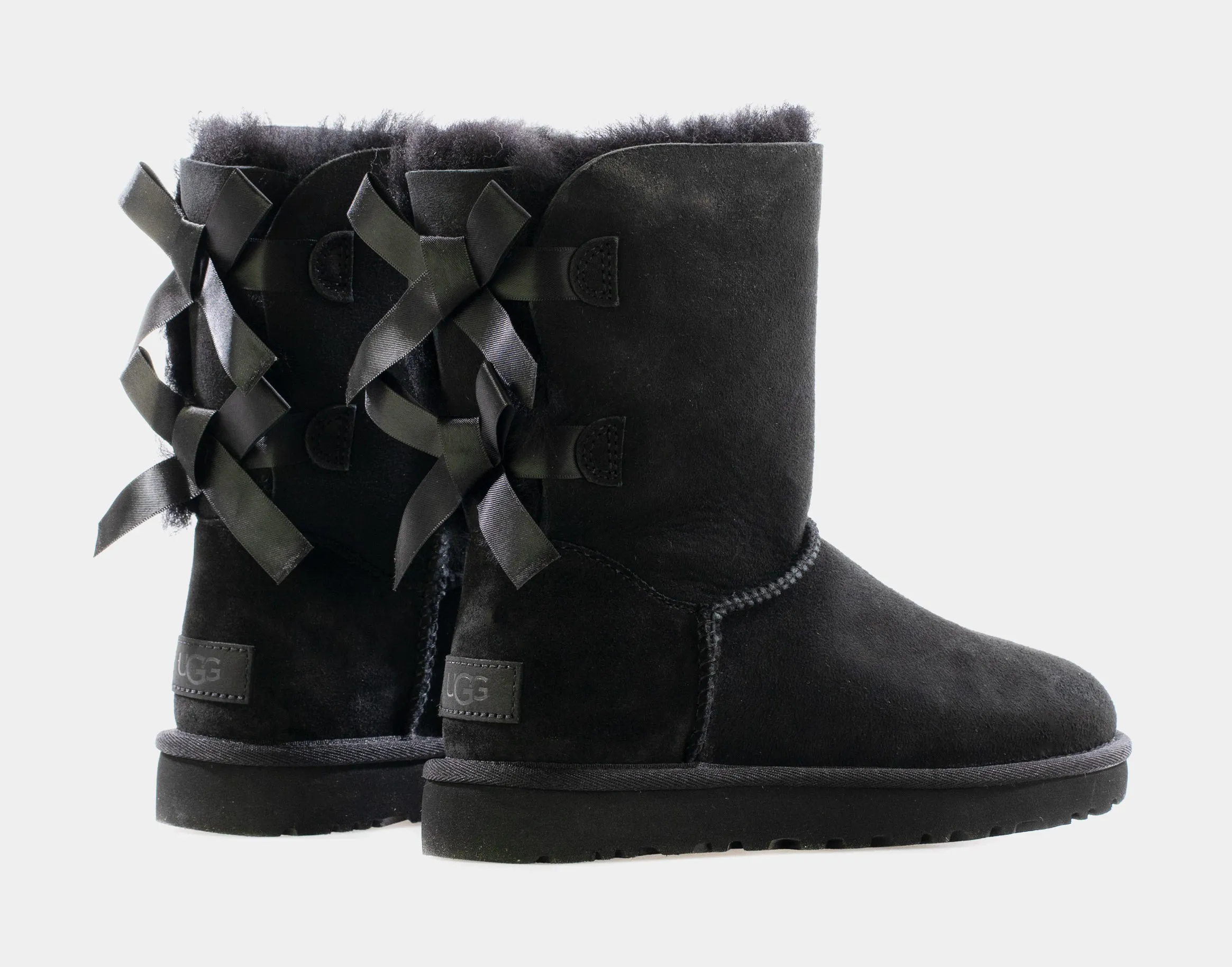 Bailey Bow II Womens Boots (Black)