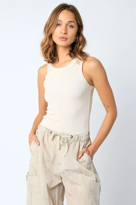 Basic Ribbed Tank // ercu