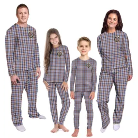 Boswell Tartan Pajamas Family Set with Family Crest