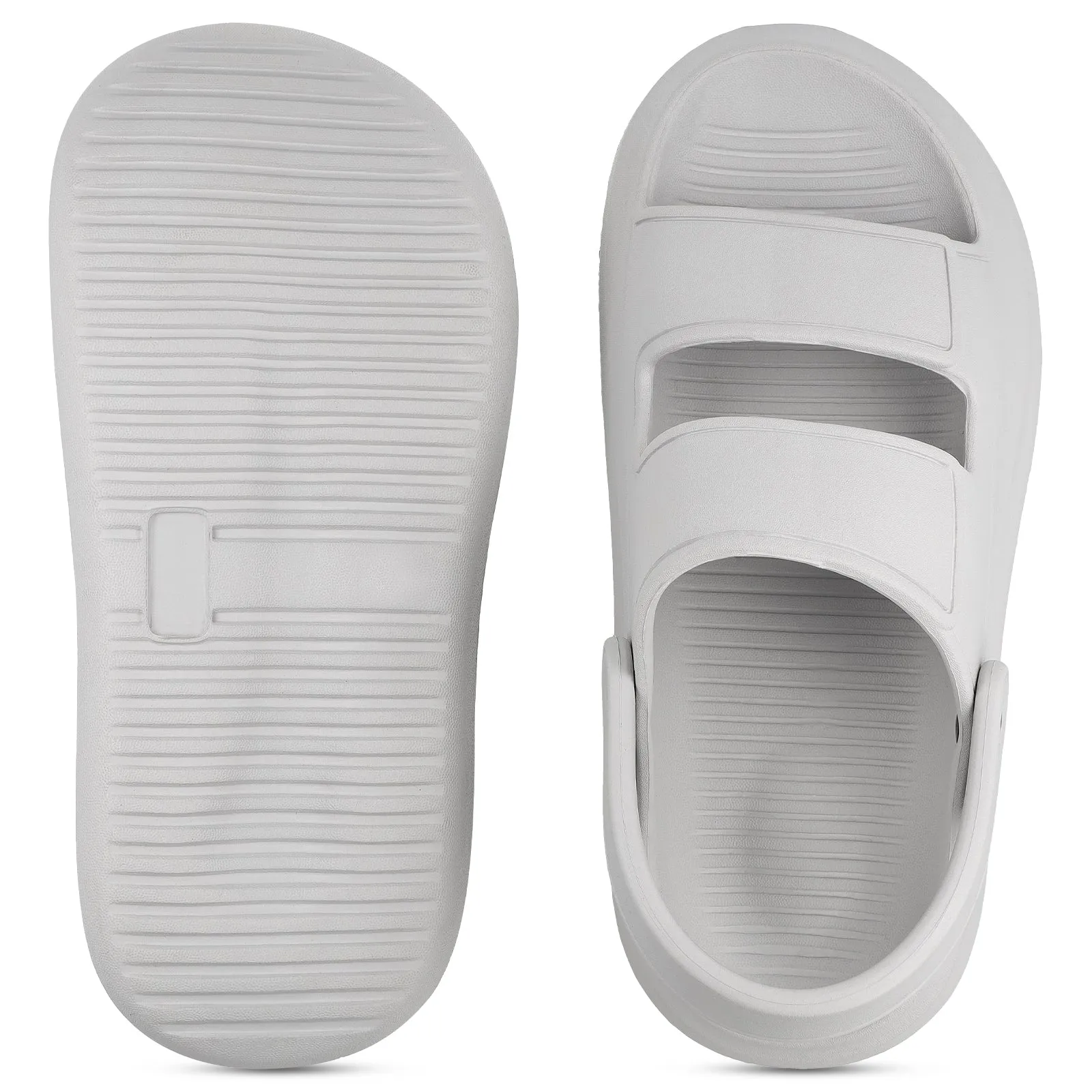 BOTOWI Men's Flip Flops - BW97542 Light Grey