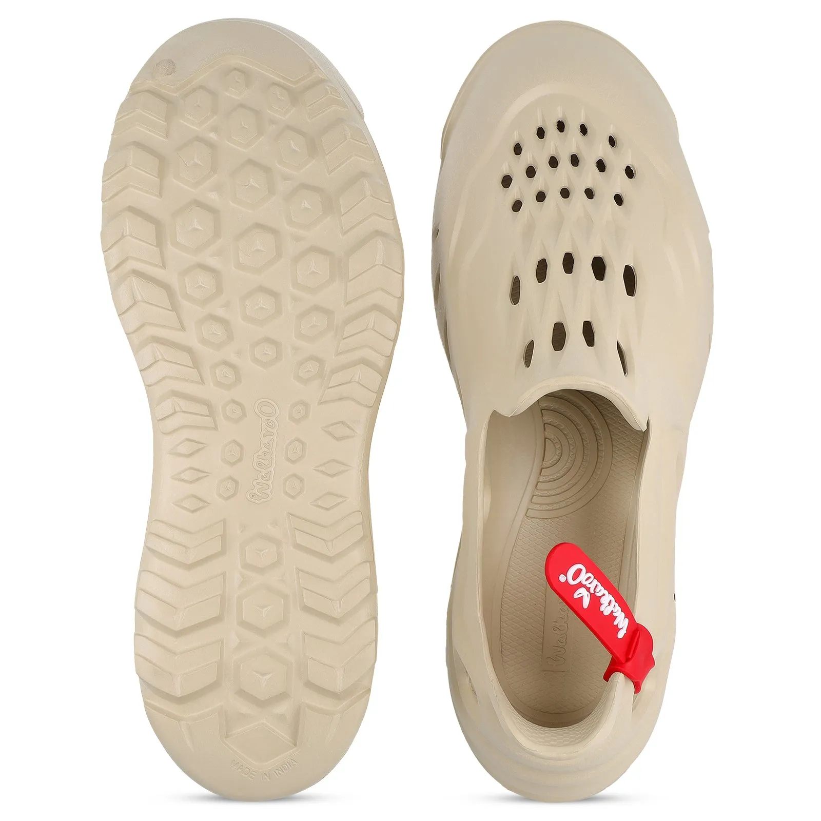 Boy's Superclogs  - WC8728 Cream