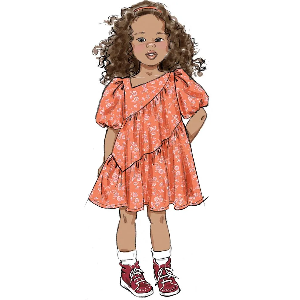 Butterick Pattern B6988 Children's Dresses
