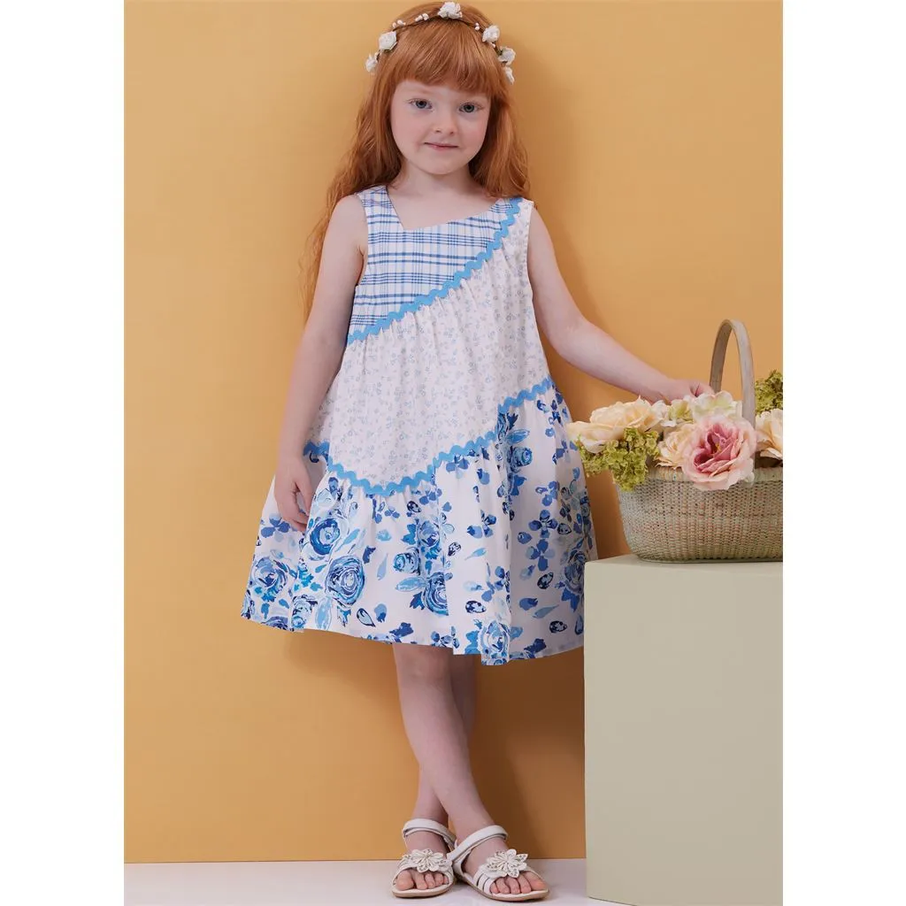 Butterick Pattern B6988 Children's Dresses