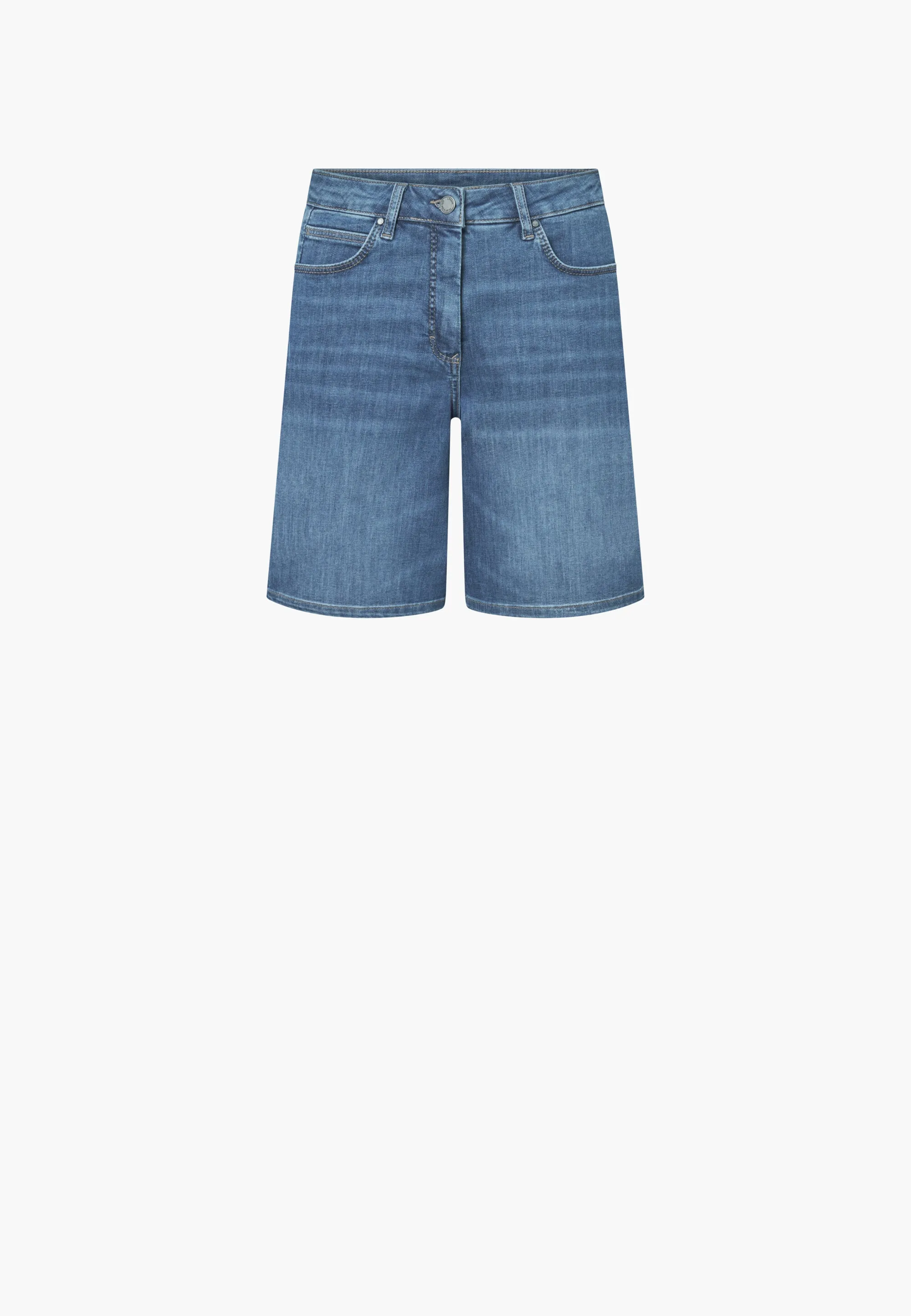 Carol Loose Shorts - Washed Blue Denim