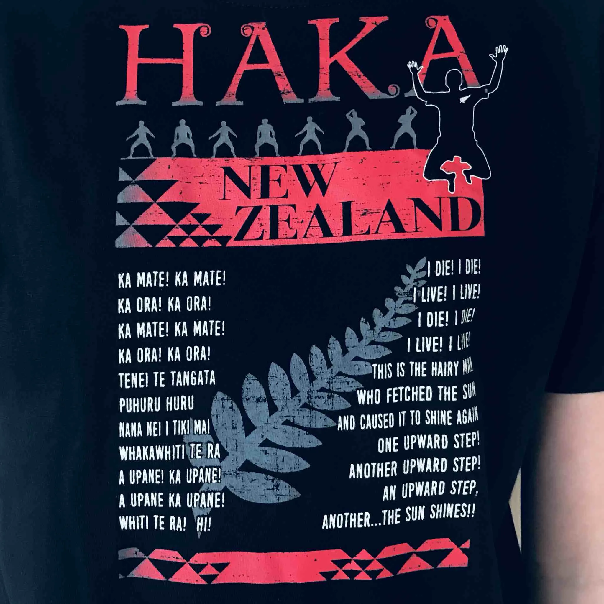 Childrens Maori T Shirt - Haka