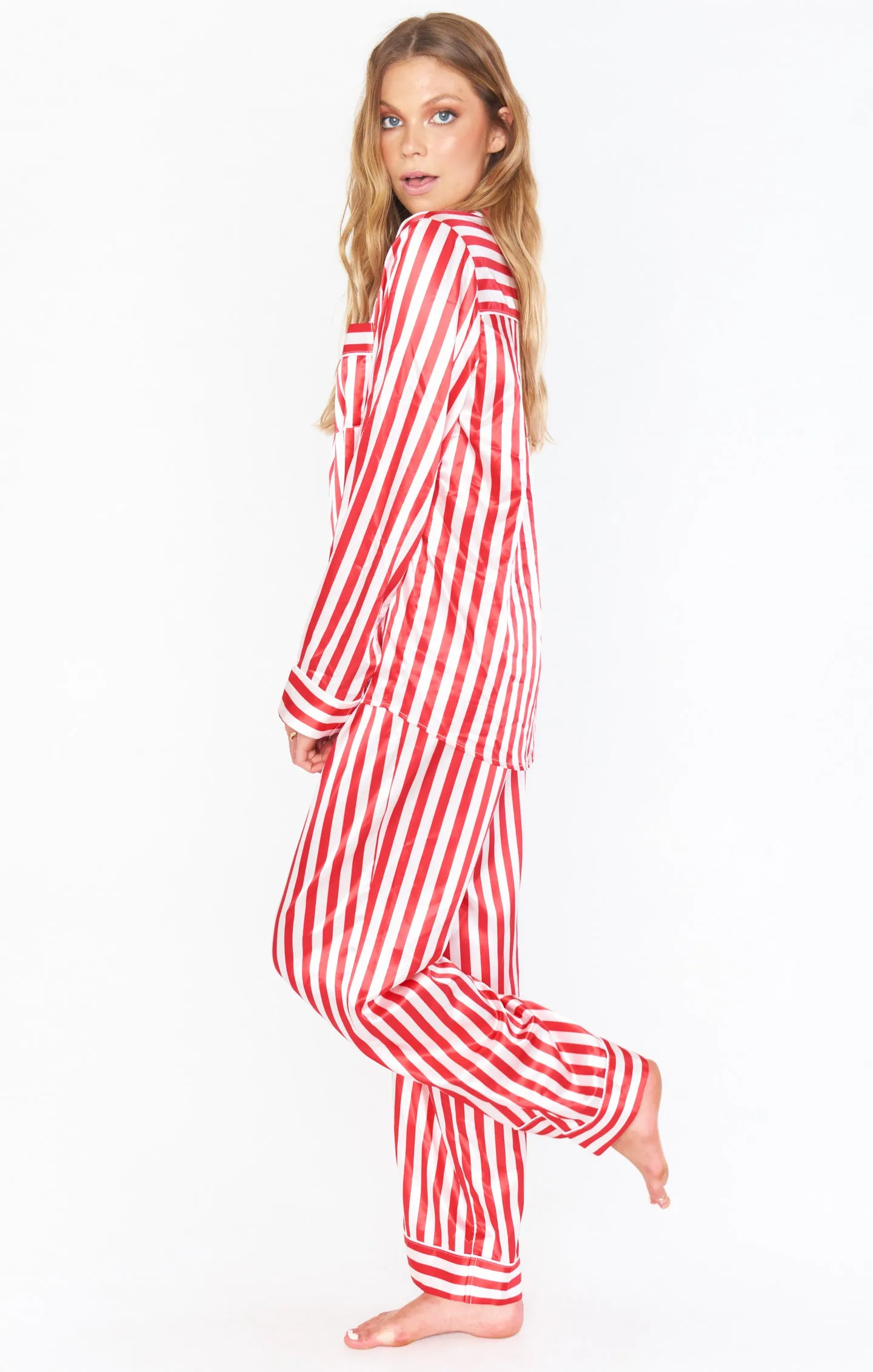 Classic PJ Set ~ Peppermint Stripe
