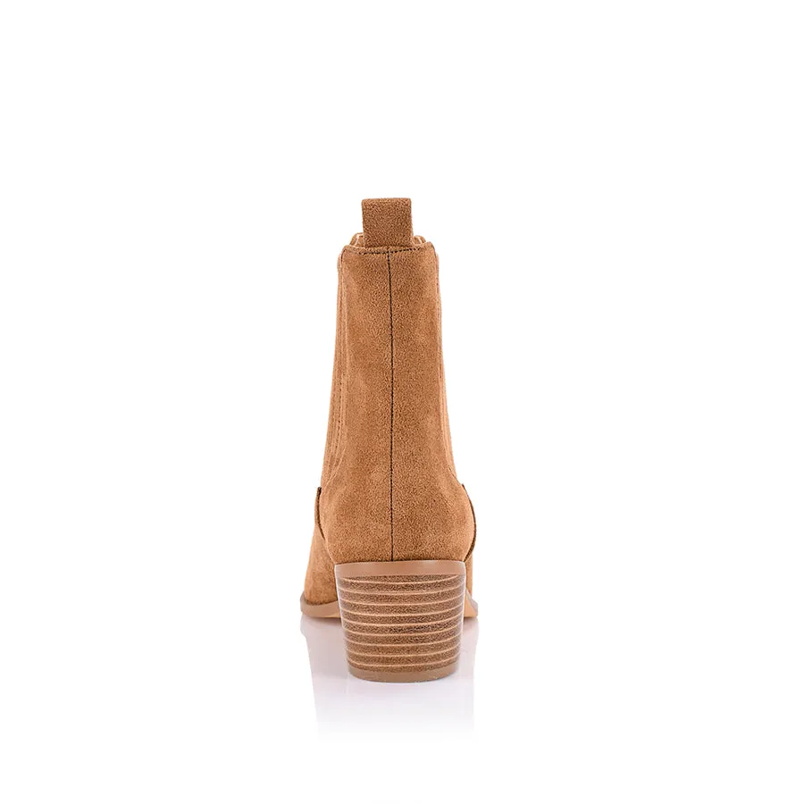Dale Chelsea Ankle Boots - Tan Micro