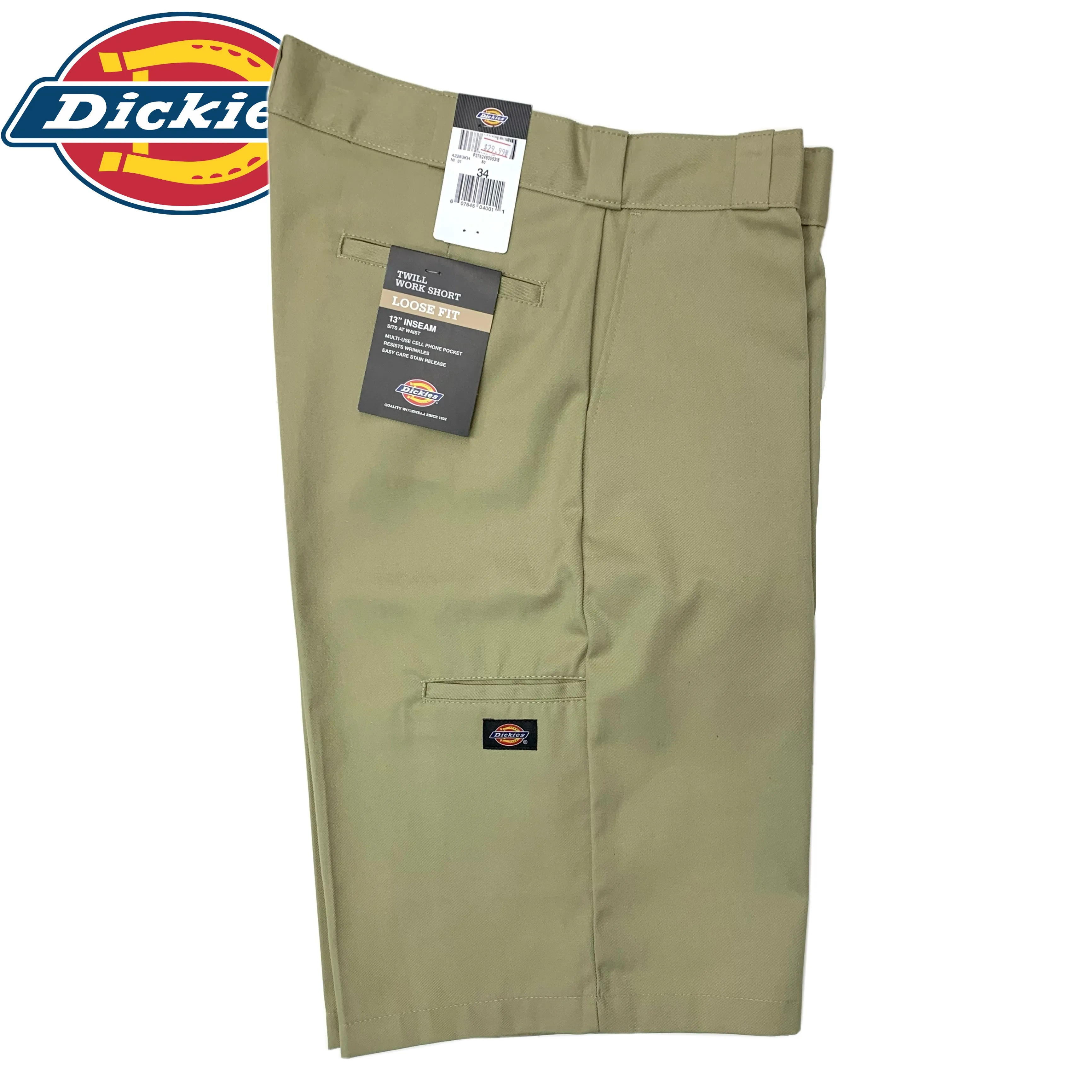 Dickies Loose Fit Work Shorts, 13"