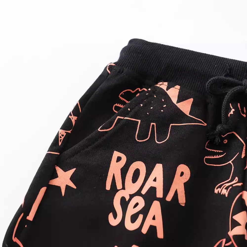 Dinosaur Print Summer Shorts
