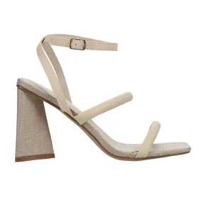 Evangeline Ankle Strap Block Heel Sandals