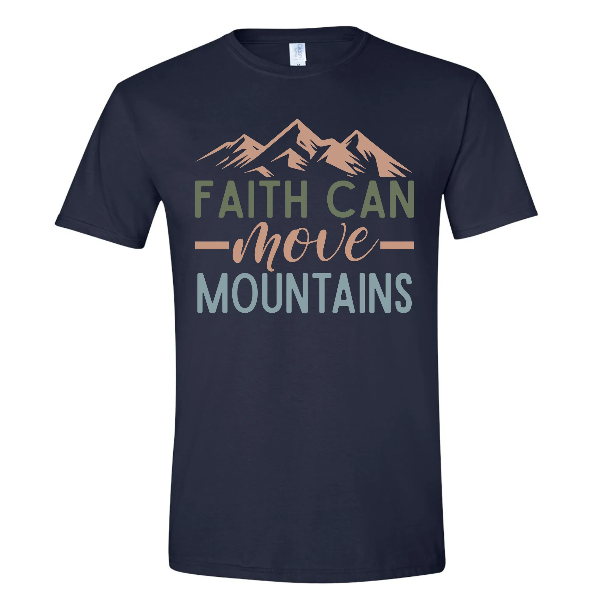 Faith Can Move Mountains T-Shirt - Unisex Youth & Adult Sizes