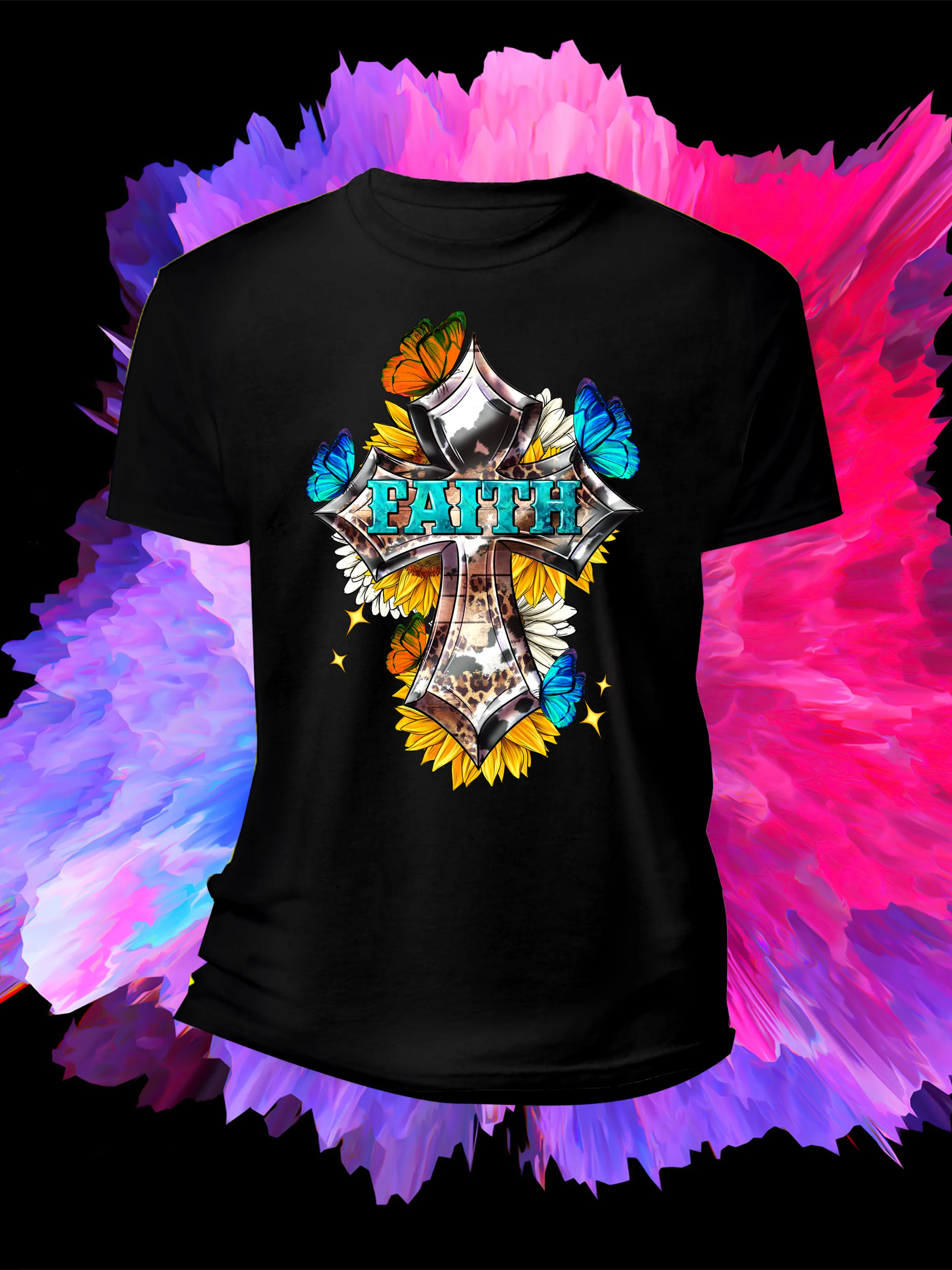 Faith T-Shirts DTG Full color Edition