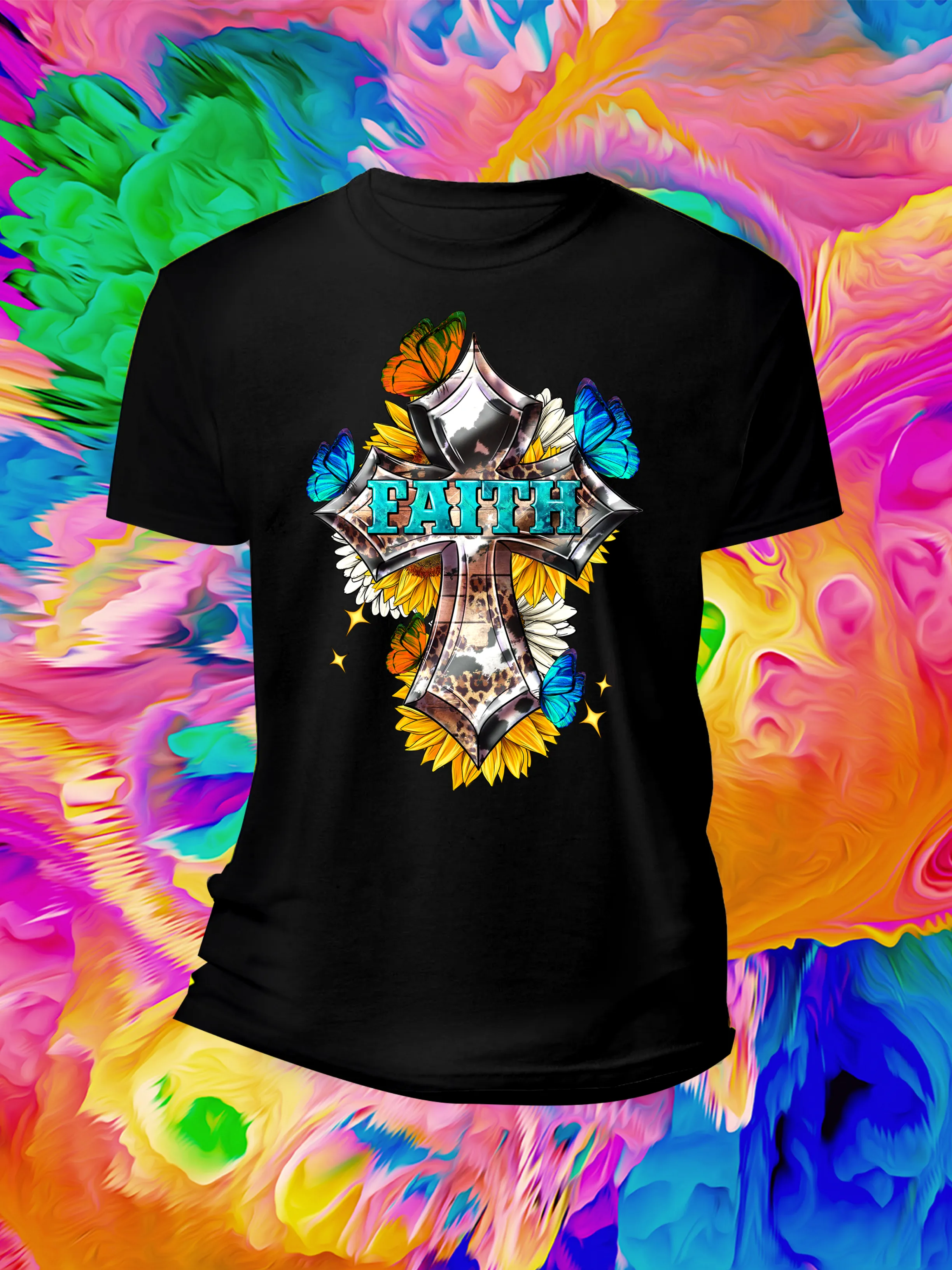Faith T-Shirts DTG Full color Edition