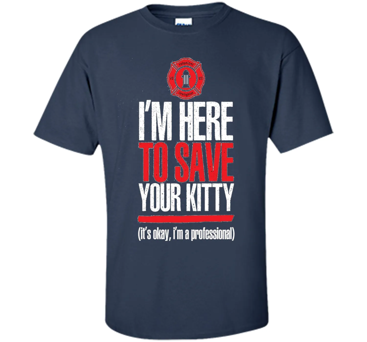 Fire Fighter Volunteer 1992 Funny Quote Gift T-shirt