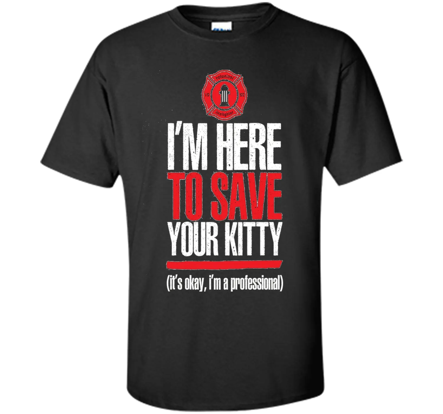 Fire Fighter Volunteer 1992 Funny Quote Gift T-shirt