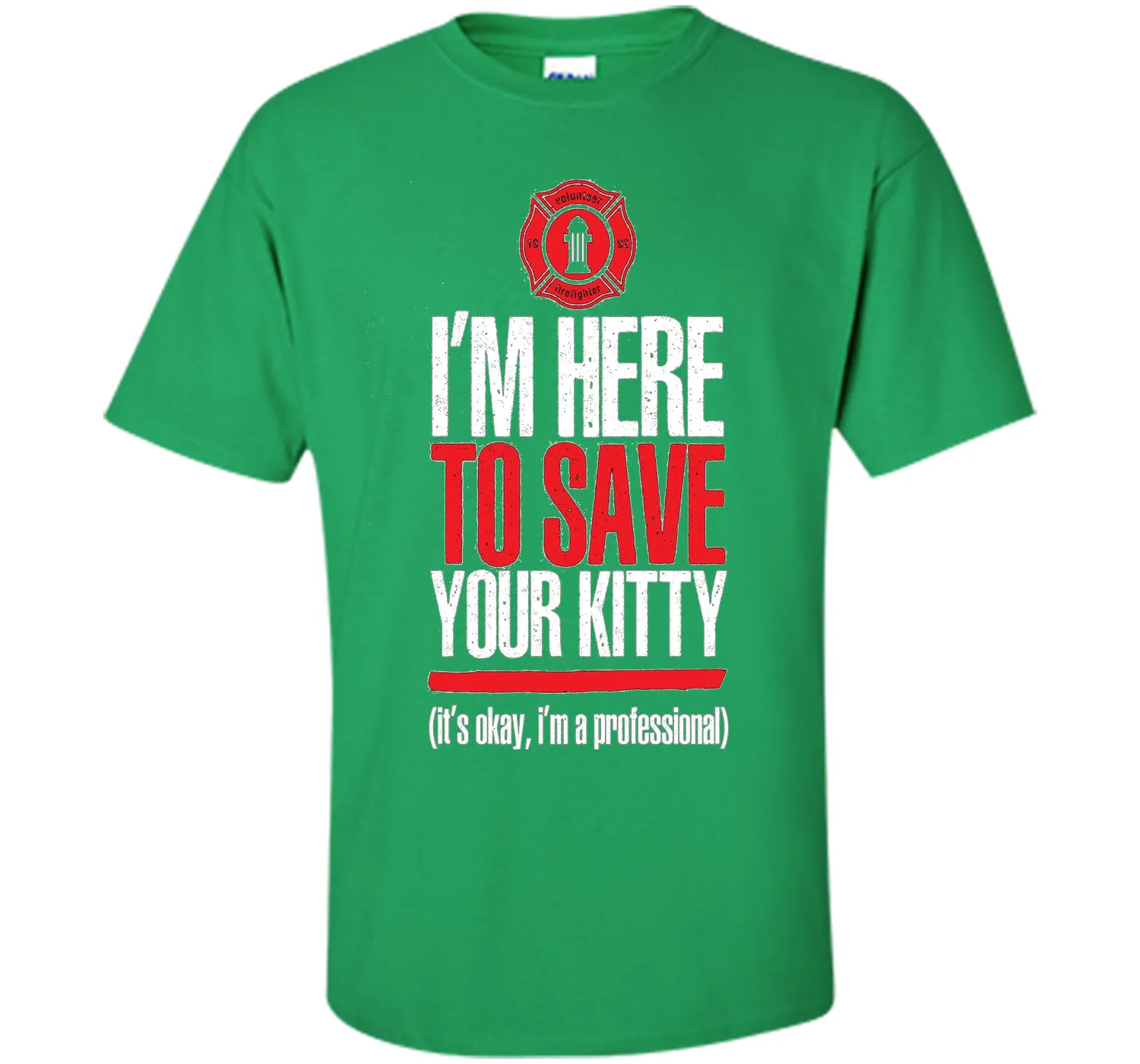 Fire Fighter Volunteer 1992 Funny Quote Gift T-shirt