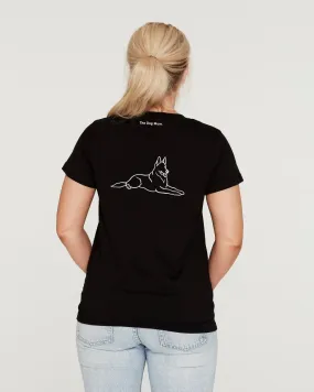 German Shepherd Mum Illustration: Classic T-Shirt