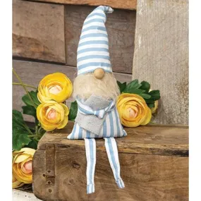 Good Night Gnome 12.75" In Pajamas Fabric Figure