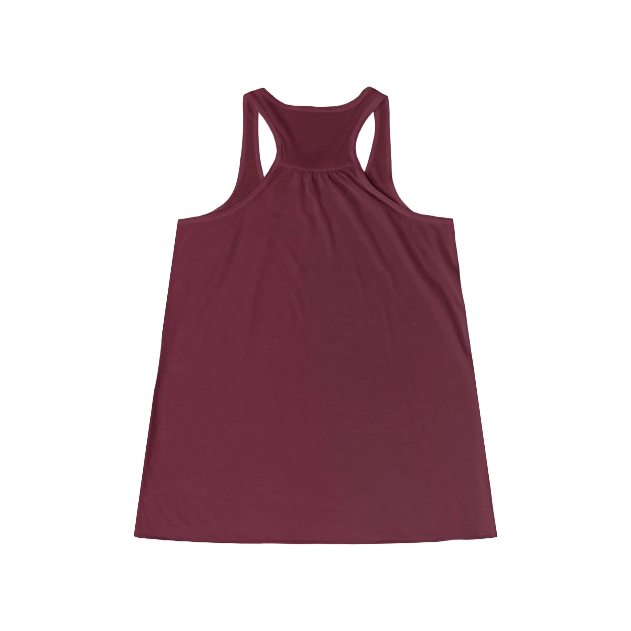 Good Vibes Retro Women's Flowy Racerback Tank