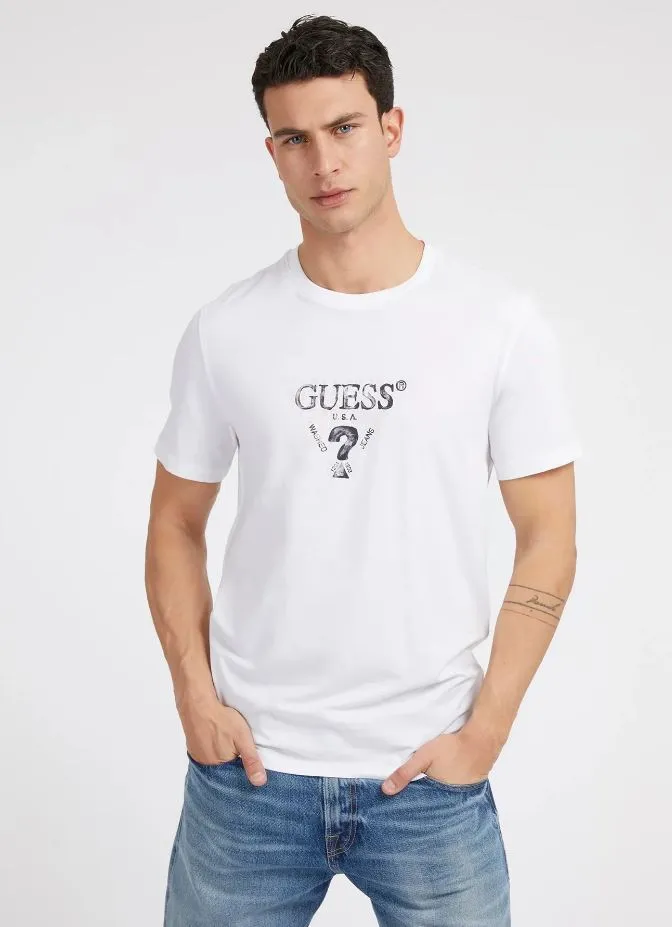 Guess SS CN Guess Geo Triangle Tee