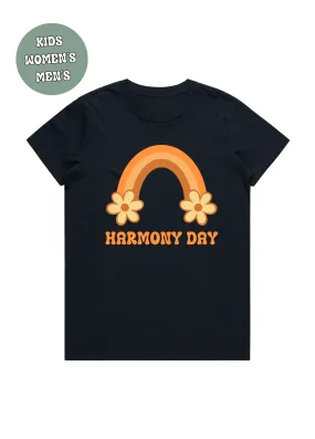 HARMONY DAY RETRO RAINBOW  T-SHIRT
