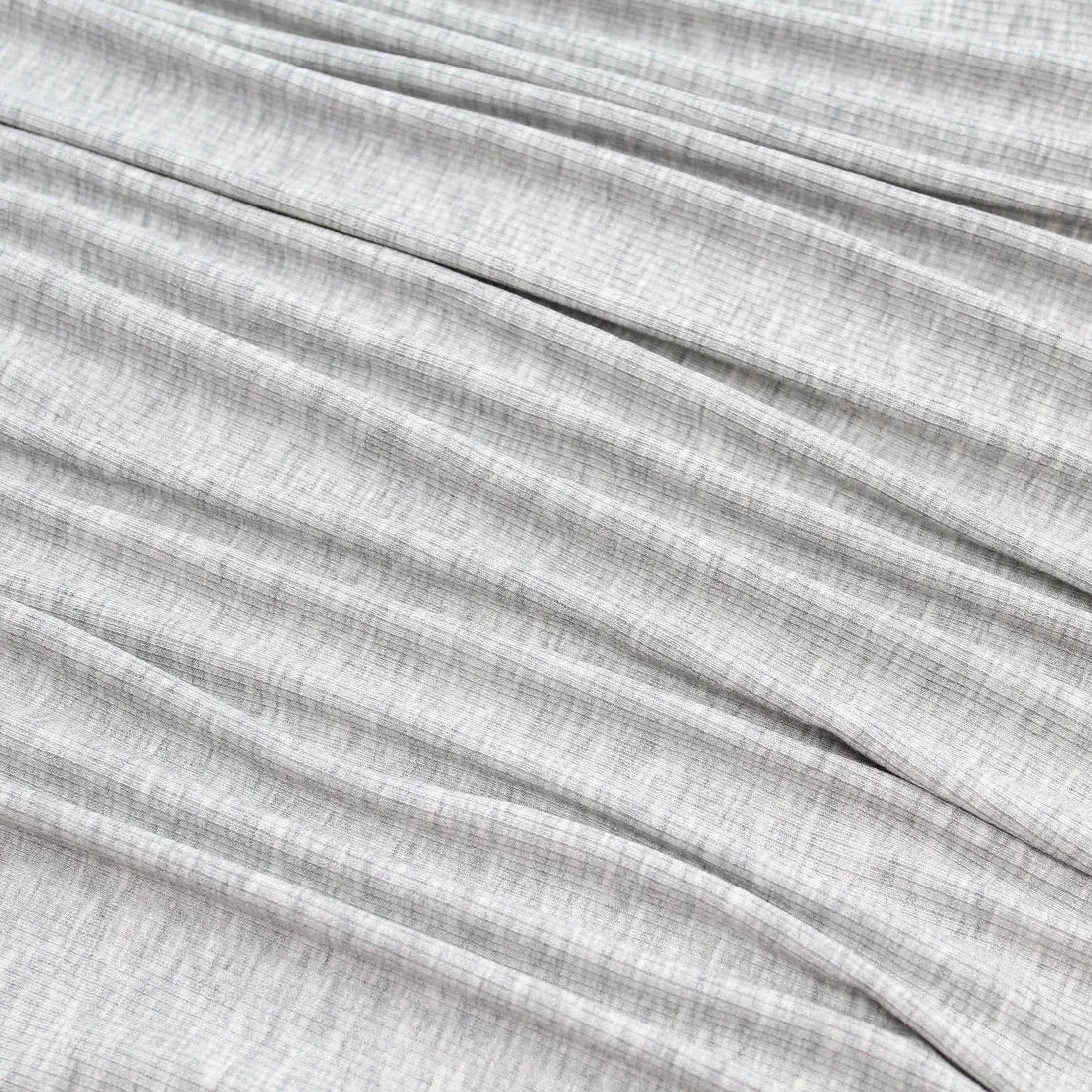 Heather Gray Small Ribbed Zip Romper