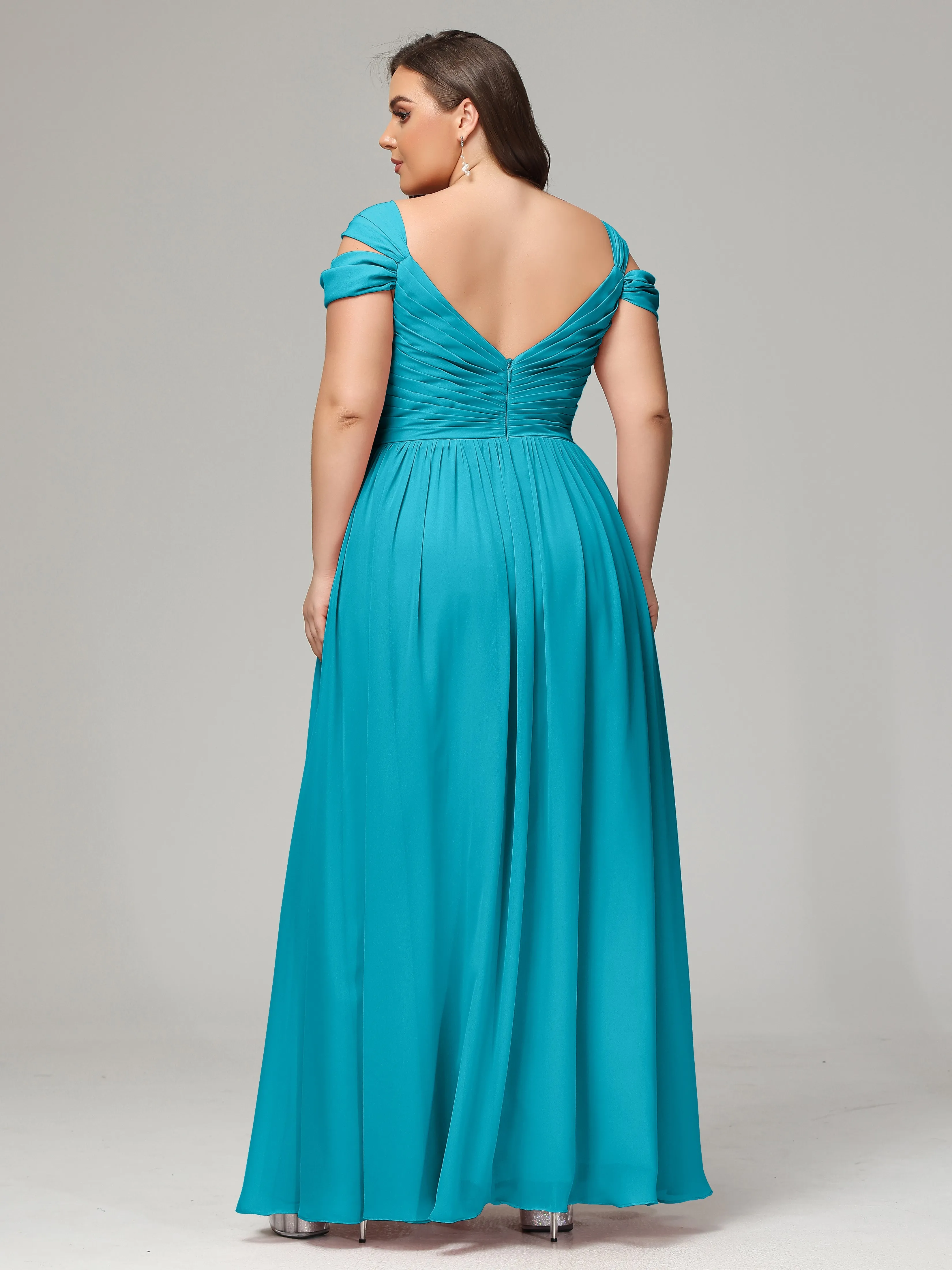Jade Coloured Bridesmaid Dresses Uk Cap Sleeves Chiffon With Split Bridesmaid Dresses Plus Size Nearby