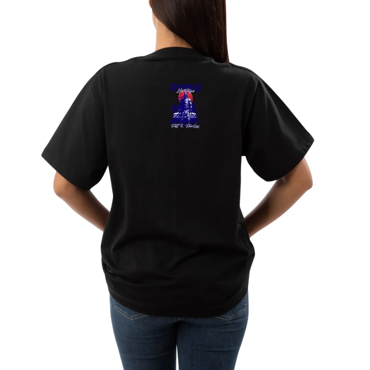 Japanese heritage Womens Oversized T-shirt