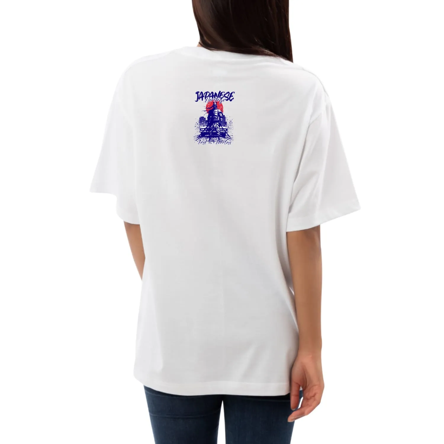 Japanese heritage Womens Oversized T-shirt