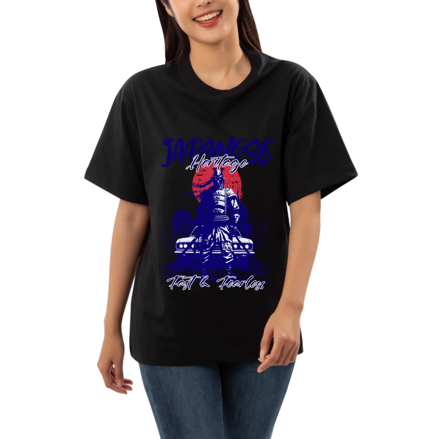 Japanese heritage Womens Oversized T-shirt