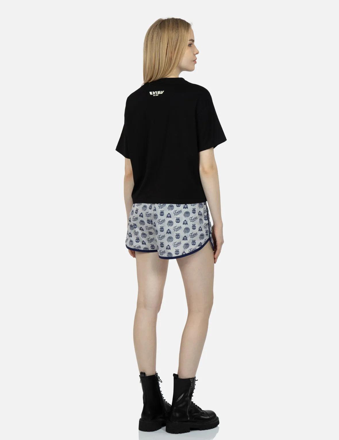 Kamon and Godhead Allover Print Shorts