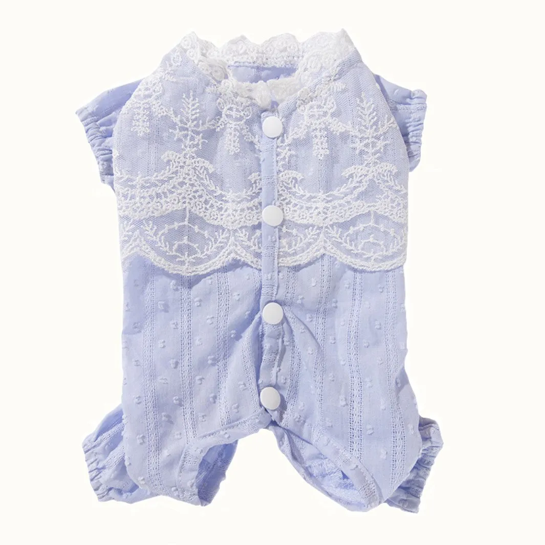 Lace Onesie Pet Pajamas
