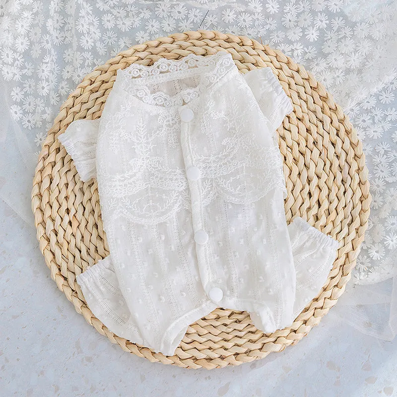 Lace Onesie Pet Pajamas