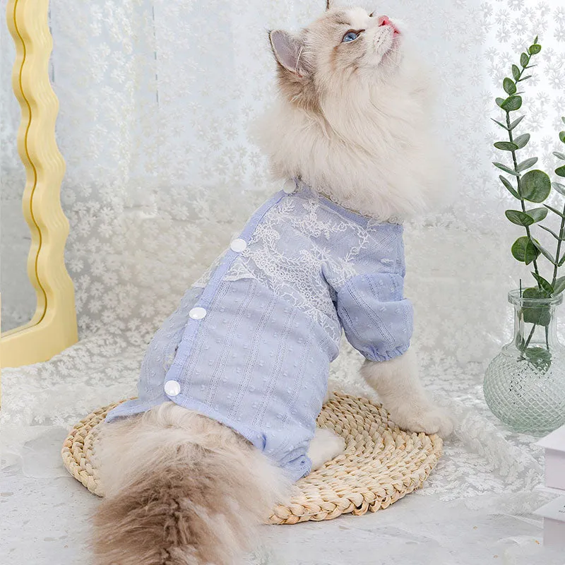 Lace Onesie Pet Pajamas
