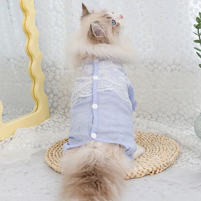 Lace Onesie Pet Pajamas