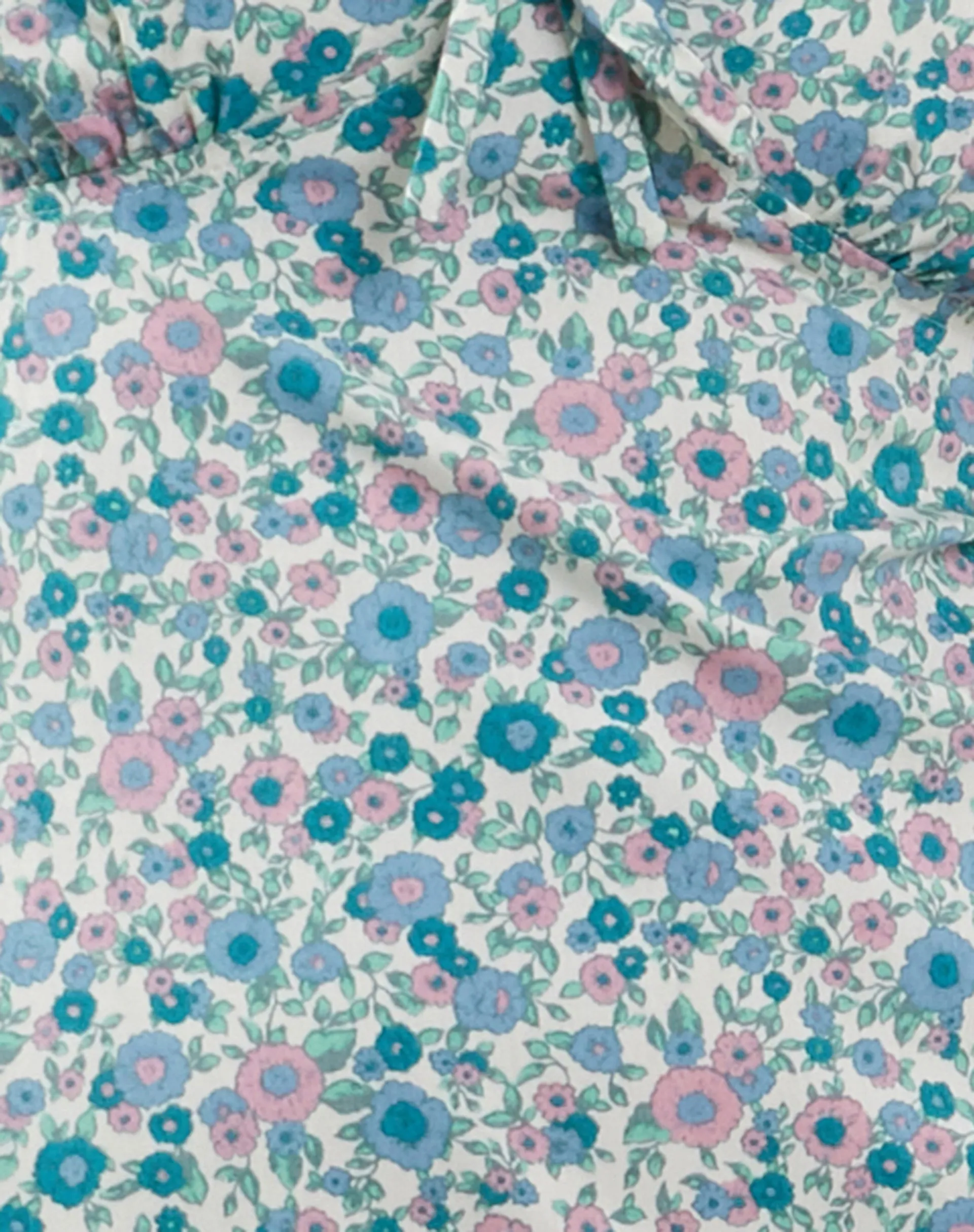 Lavisha Midi Dress in Flower Power Blue