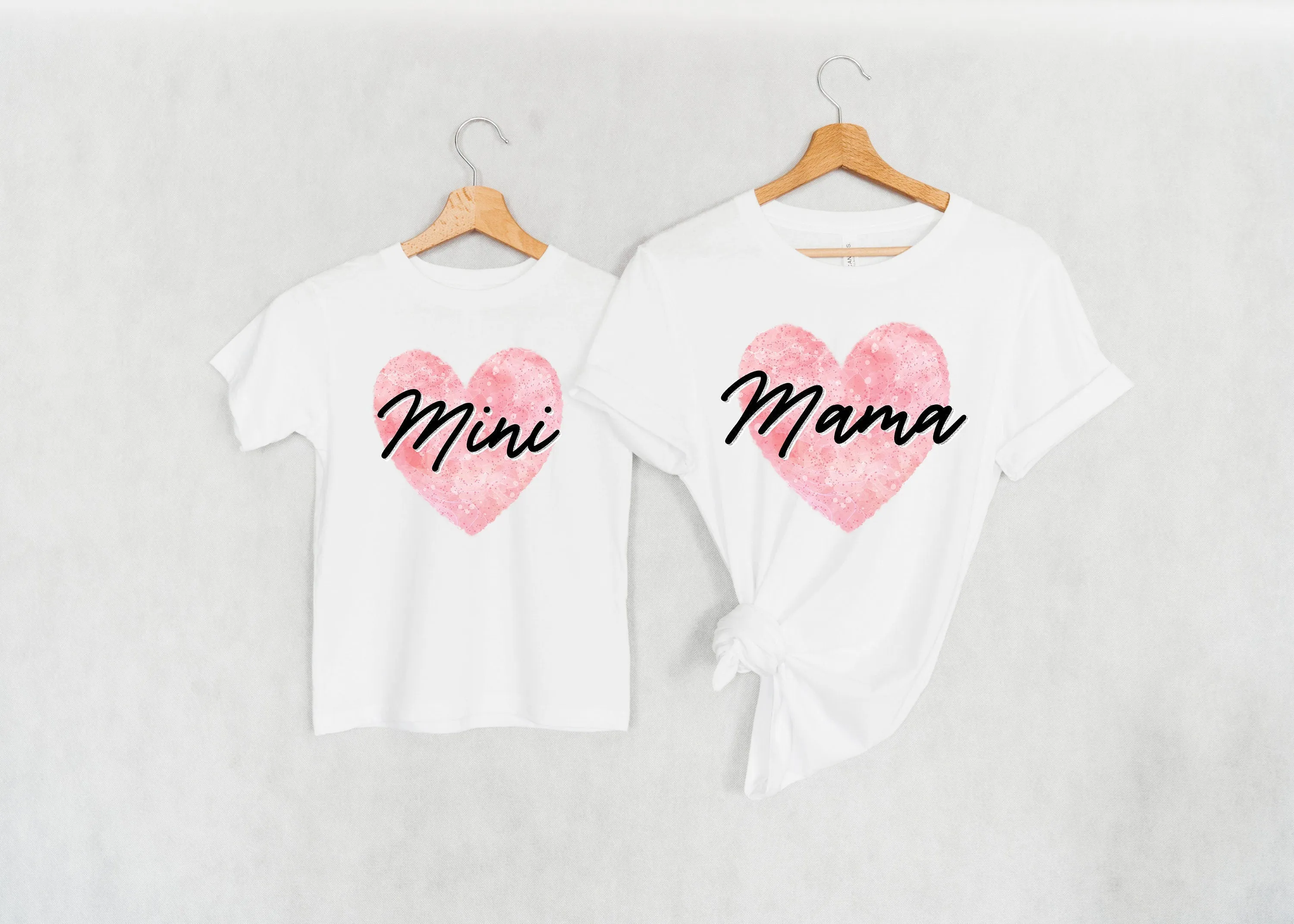 Mama & Mini Matching Valentines Day T-Shirts