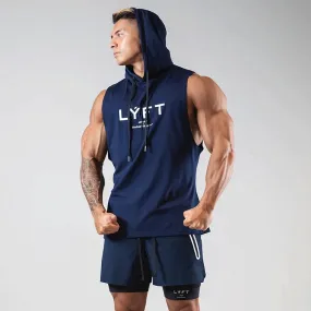 Mens Bodybuilding Hooded Tank Top Cotton sleeveless Vest Summer Gyms Fitness Workout Casual Fashion Brand Tops Clothing