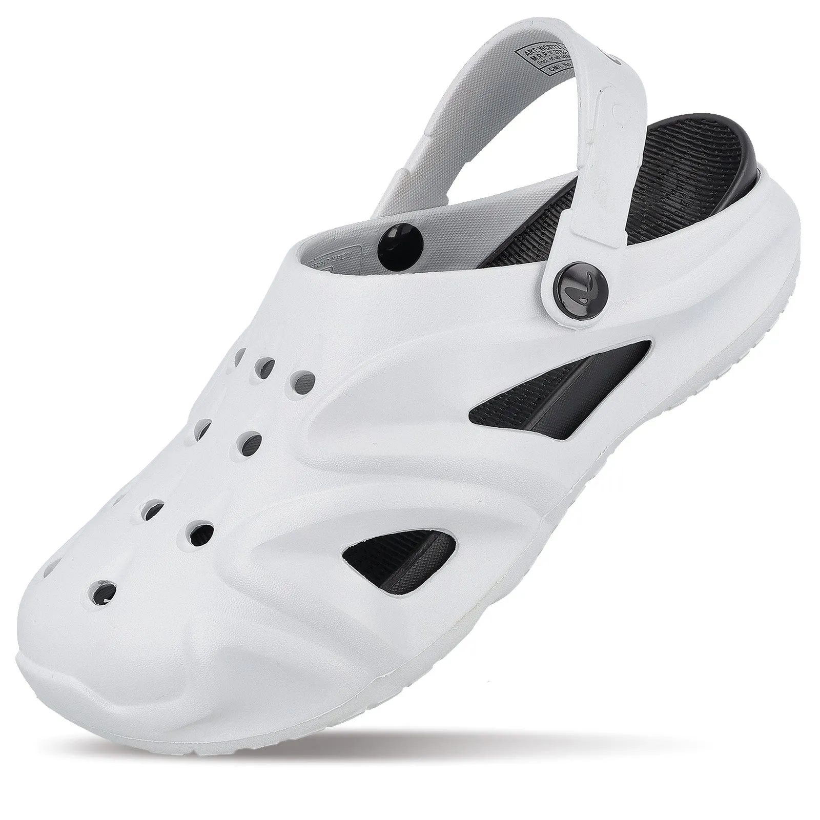 Men's Clogs  - WC8772 Grey Black