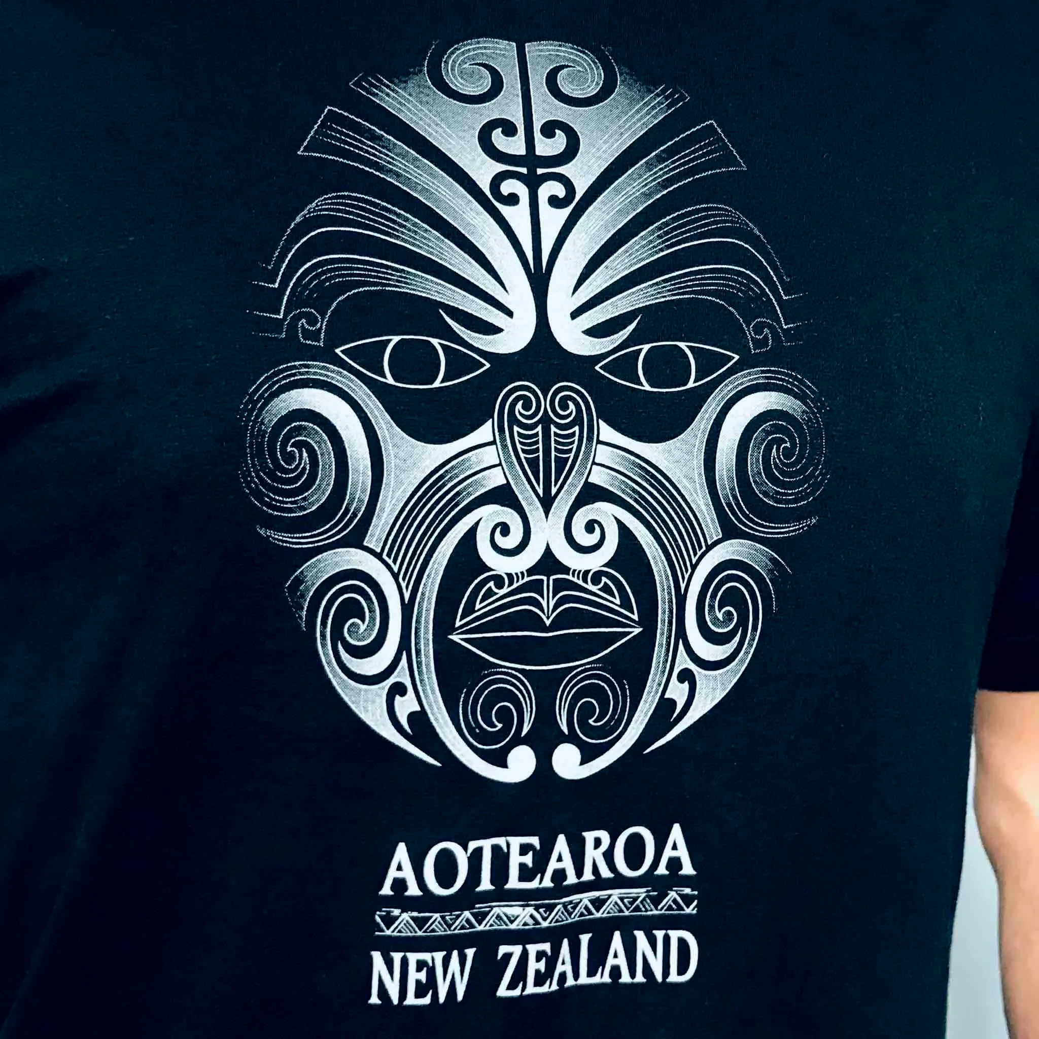 Mens Maori T Shirt - Ta Moko