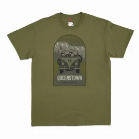 Mens New Zealand T Shirt - Queenstown Adventure