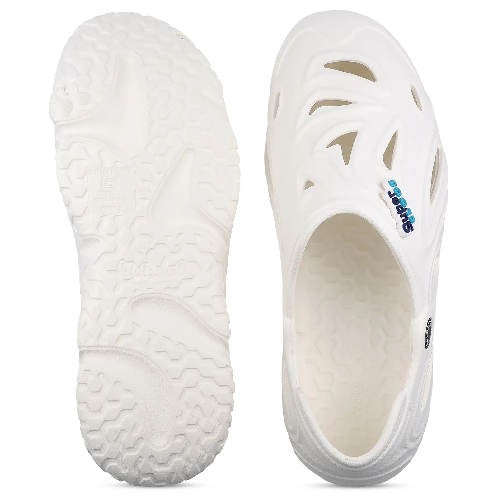 Men's Superclogs  - WC8765 White