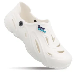 Men's Superclogs  - WC8765 White