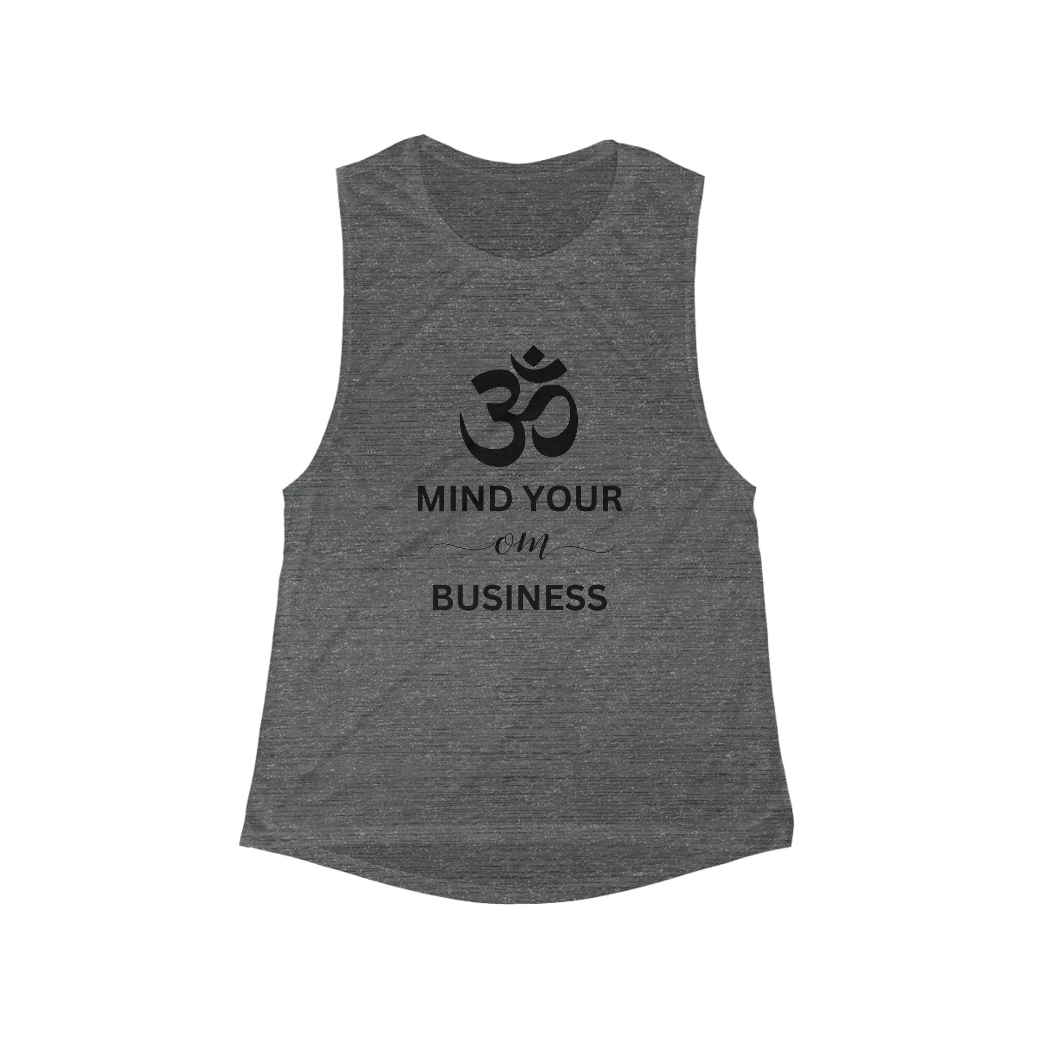 Mind Your OM Business Flowy Scoop Muscle Tank